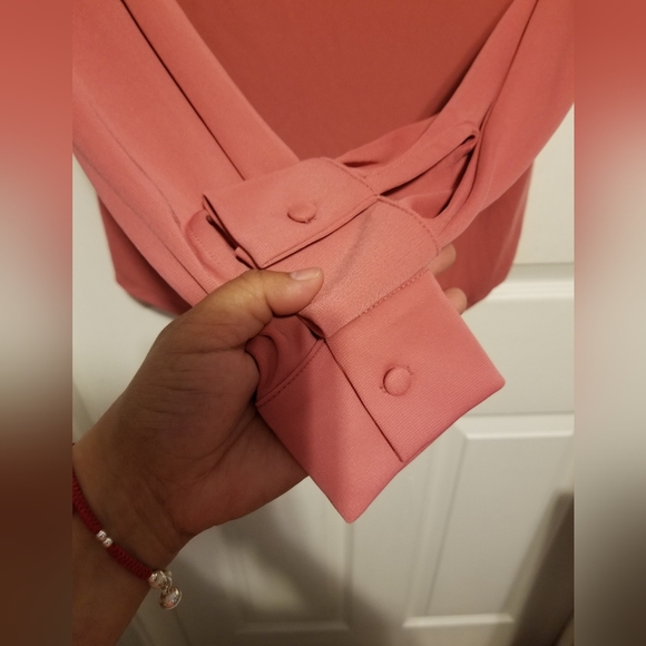 NWT Ann Taylor Long Sleeve Women's Size XS Color Orange - Picture 9 of 10